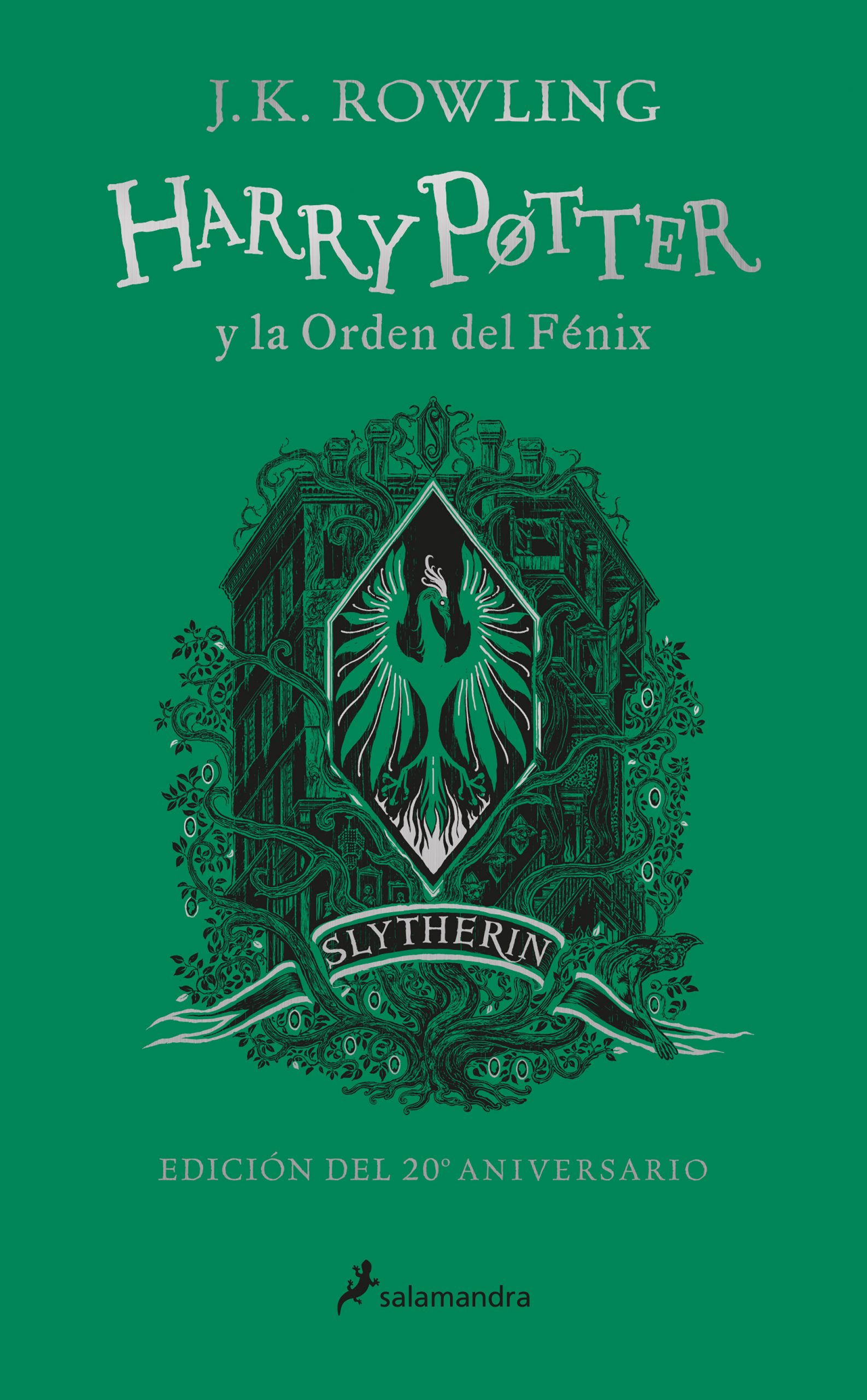 HARRY POTTER 5 Y LA ORDEN DEL FENIX SLYTHERIN 20 AÑOS