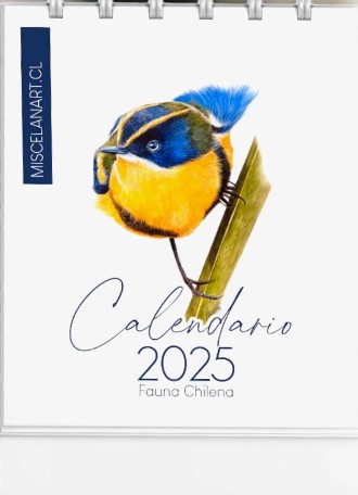 CALENDARIO 2025 ANILLADO FAUNA CHILENA